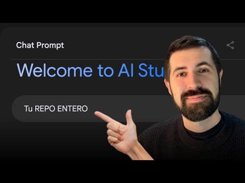 Le di un REPOSITORIO ENTERO a una IA y pasó esto